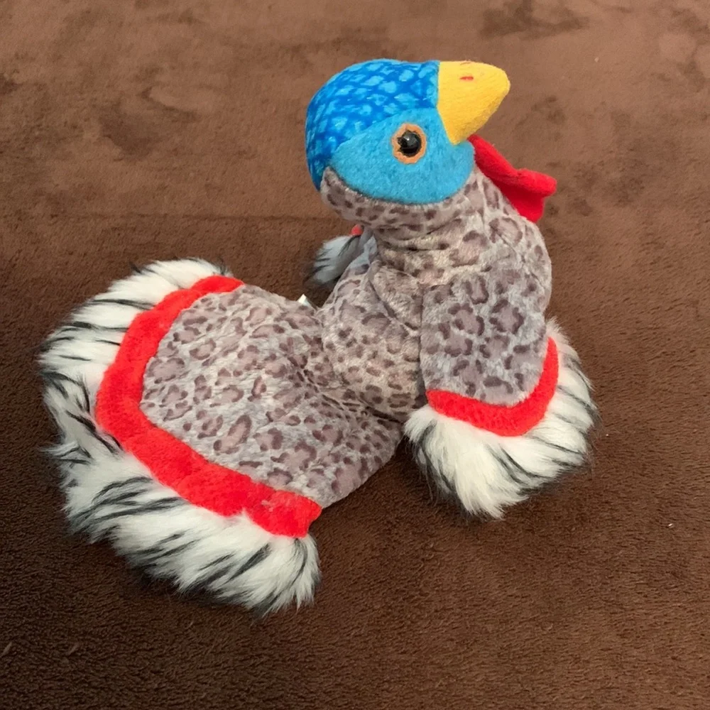 2000 TY Beanie Baby Lurkey Turkey Plush stuffed collectors collectible toy - Picture 5 of 9